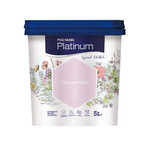 Platinum falfesték Csillagfürt CS20 5 L