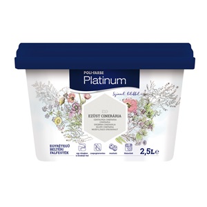 Platinum falfesték Ezüst cinerária E10 2,5 L