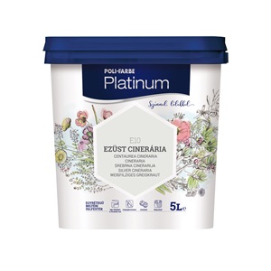 Platinum falfesték Ezüst cinerária E10 5 L