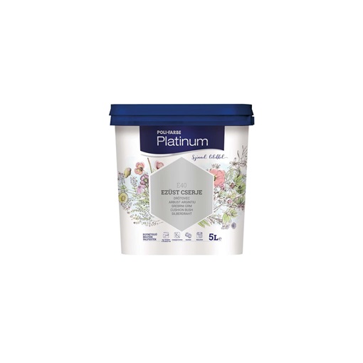 Platinum falfesték Ezüst cserje E50 5 L