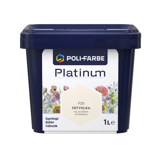 Platinum falfesték Fátyolka F20  1 L