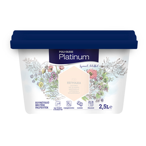 Platinum falfesték Fátyolka F20 2,5 L