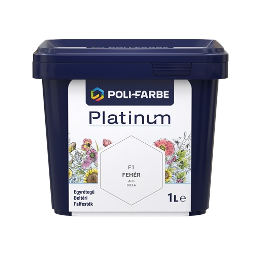 Platinum falfesték Fehér F1 1 L