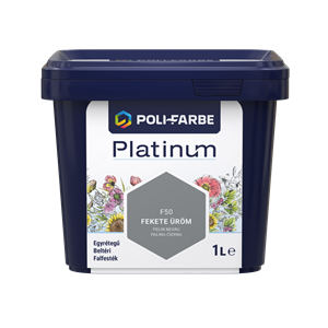 Platinum falfesték Fekete üröm F50 1 L