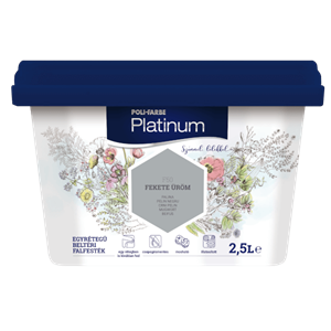 Platinum falfesték Fekete üröm F50 2,5 L