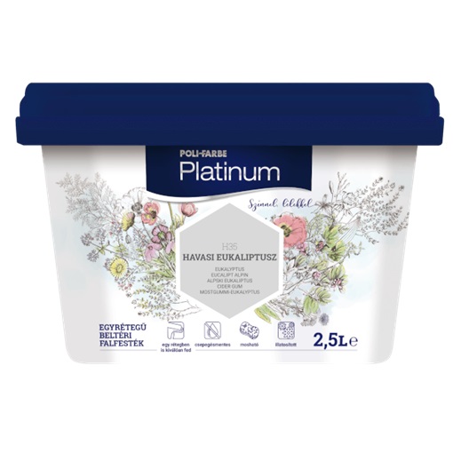Platinum falfesték Havasi eukaliptusz H35 2,5 L