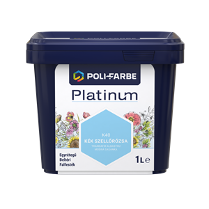 Platinum falfesték Kék szellőrózsa K40 1 L