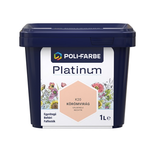 Platinum falfesték Körömvirág K20 1 L