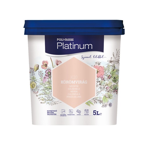 Platinum falfesték Körömvirág K20 5 L