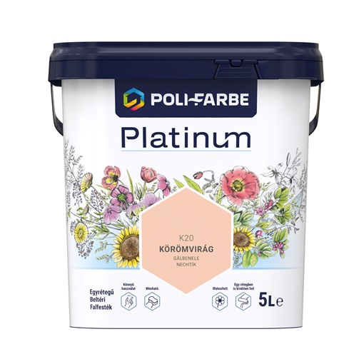 Platinum falfesték Körömvirág K20 5 L