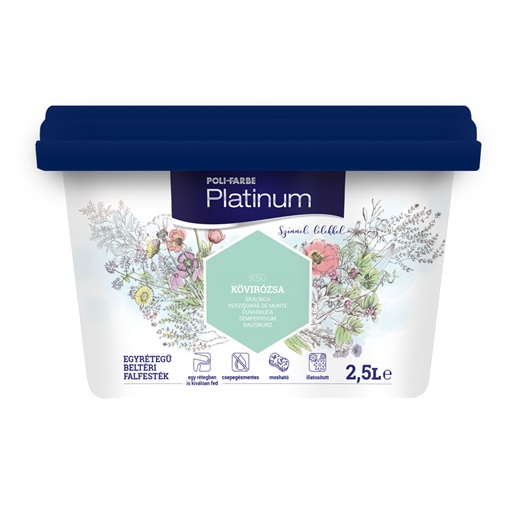 Platinum falfesték Kövirózsa K50 2,5 L