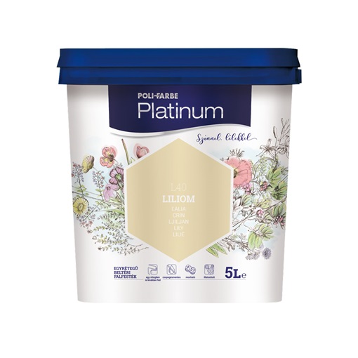 Platinum falfesték Liliom L40 5 L