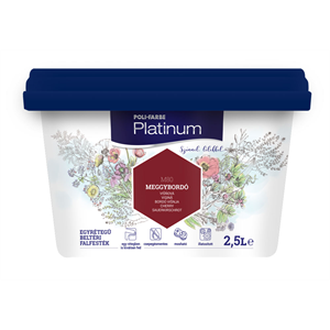 Platinum falfesték Meggybordó M80 2,5 L