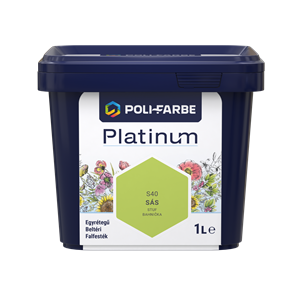 Platinum falfesték Sás S40 1 L