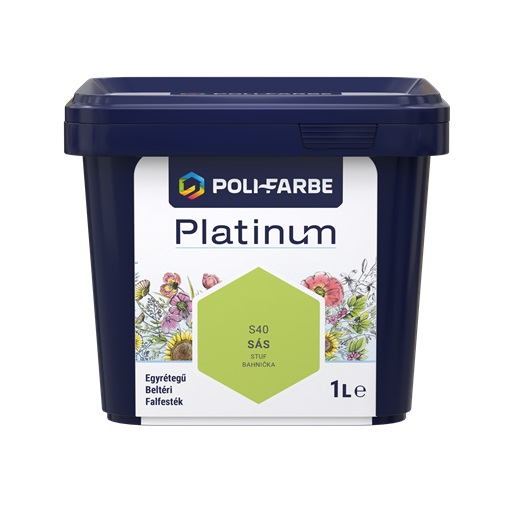 Platinum falfesték Sás S40 1 L