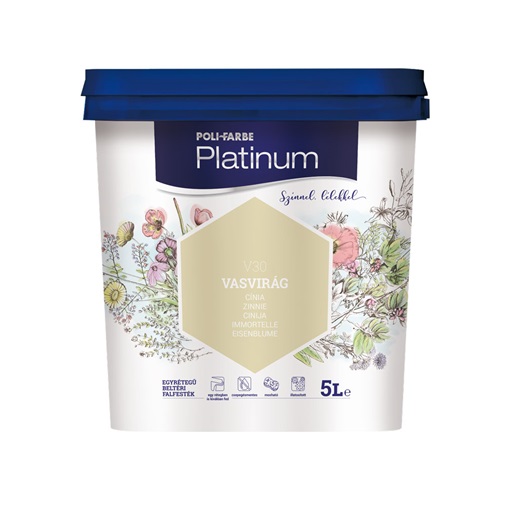 Platinum falfesték Vasvirág V30 5 L