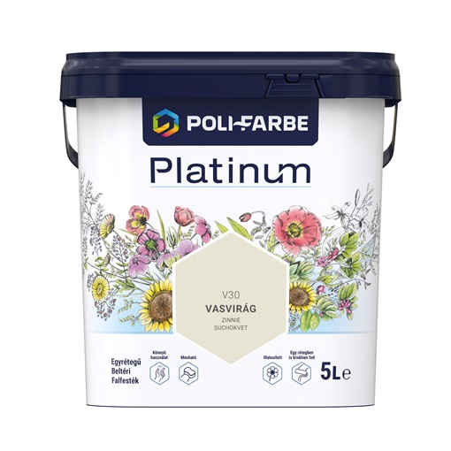 Platinum falfesték Vasvirág V30 5 L