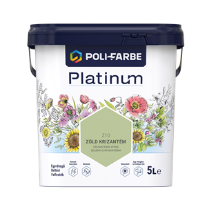 Platinum falfesték Zöld krizantém Z10  5 L