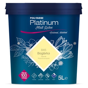 Platinum matt latex (K&F) Boglárka B45 5 L KIFUTÓ