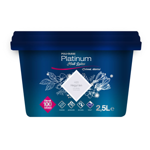 Platinum matt latex (K&F) Hegyilen H20 2,5 L KIFUTÓ