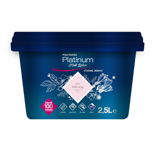 Platinum matt latex (K&F) Mákvirág M10 2,5 L KIFUTÓ