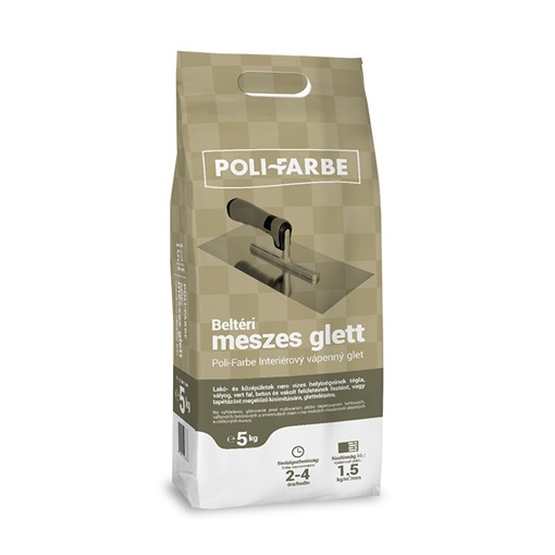 Poli-Farbe beltéri meszes glett (Corso)  5 kg