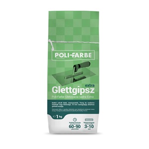 Poli-Farbe glettgipsz extra (Corso)  1 kg