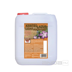 Poli-farbe kerítéslazúr mogyoró 5 L