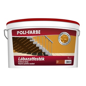 Poli-farbe lábazatfesték vörös 5 L