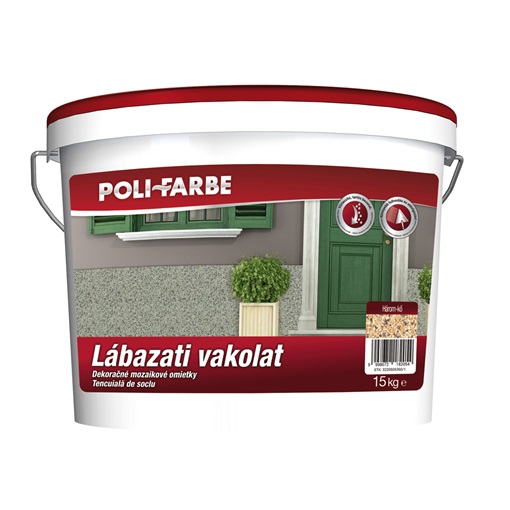 Poli-farbe lábazati vak. Három-kő 15 kg