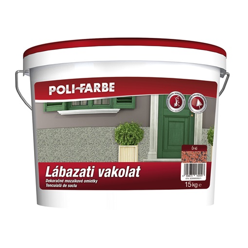 Poli-farbe lábazati vak. Őr-kő 15 kg