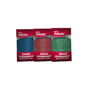 Poli-farbe márványszemcse korall 0,5-1,0 mm 2kg KIFUTÓ