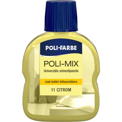 Poli-Mix univerzális színezőpaszta 11 citrom 100 ml