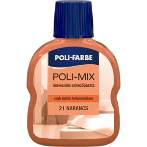 Poli-Mix univerzális színezőpaszta 21 narancs 100 ml