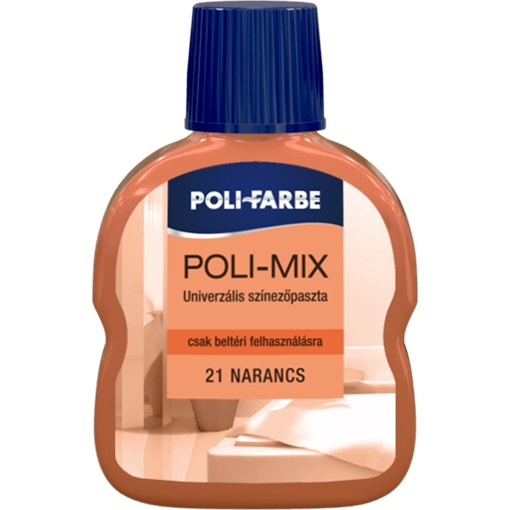 Poli-Mix univerzális színezőpaszta 21 narancs 100 ml