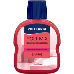 Poli-Mix univerzális színezőpaszta 23 piros 100 ml