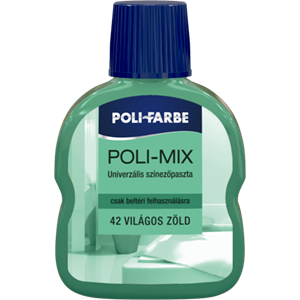 Poli-Mix univerzális színezőpaszta 42 világos zöld 100 ml