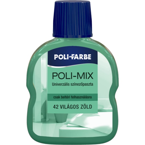 Poli-Mix univerzális színezőpaszta 42 világos zöld 100 ml
