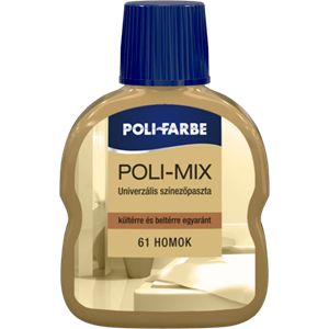 Poli-Mix univerzális színezőpaszta 61 homok 100 ml
