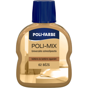 Poli-Mix univerzális színezőpaszta 62 bézs 100 ml