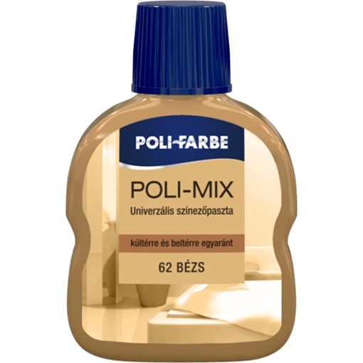 Poli-Mix univerzális színezőpaszta 62 bézs 100 ml