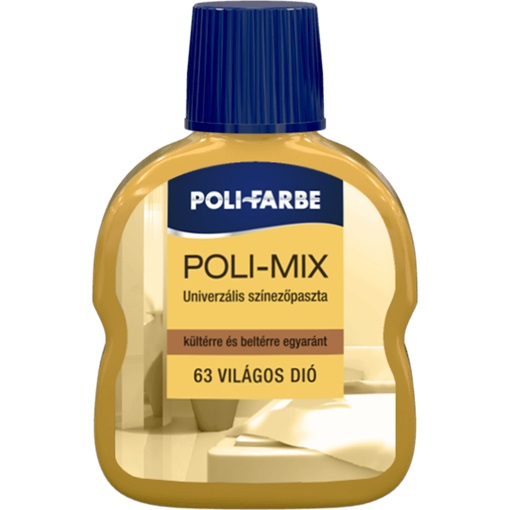 Poli-Mix univerzális színezőpaszta 63 világos dió 100 ml