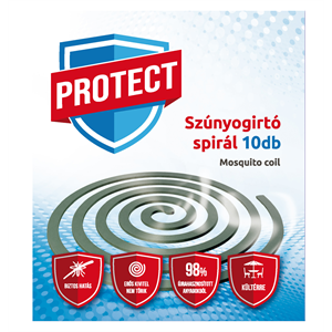 Protect Plus szúnyogriasztó spirál (10 db-os)