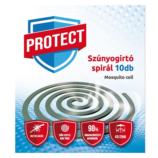 Protect Plus szúnyogriasztó spirál (10 db-os)