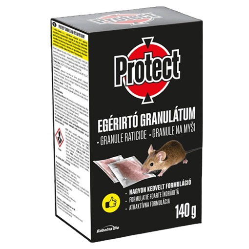 Protect rágcsálóirtó granulátum 140 gr (7x20 gr) egérirtó