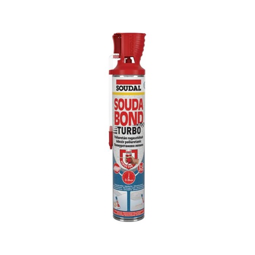 Pur-hab Soudal Soudabond Turbo Genius Gun ragasztóhab 750 ml