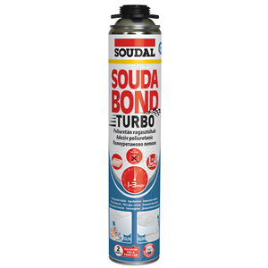 Pur-hab Soudal Soudabond Turbo Gun ragasztóhab pisztolyos 750 ml