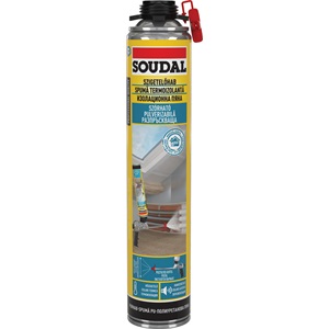 Pur-hab Soudal Szórható szigetelőhab pisztolyos 700 ml