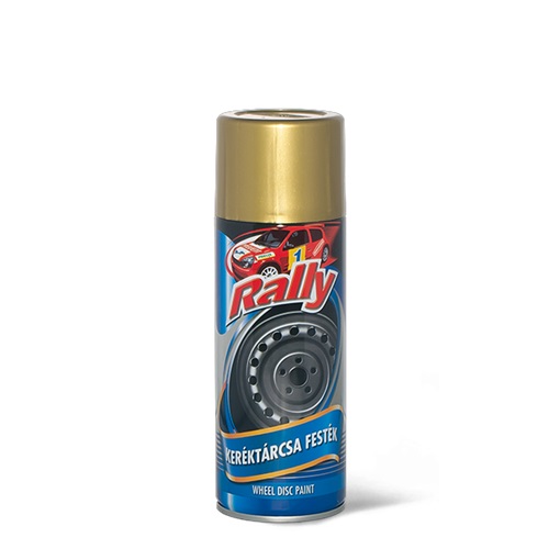 RALLY Keréktárcsa festék spray Arany 400ml