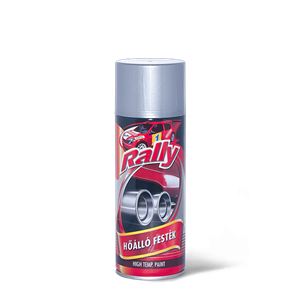 RALLY Hőálló ezüst festék spray 400ml